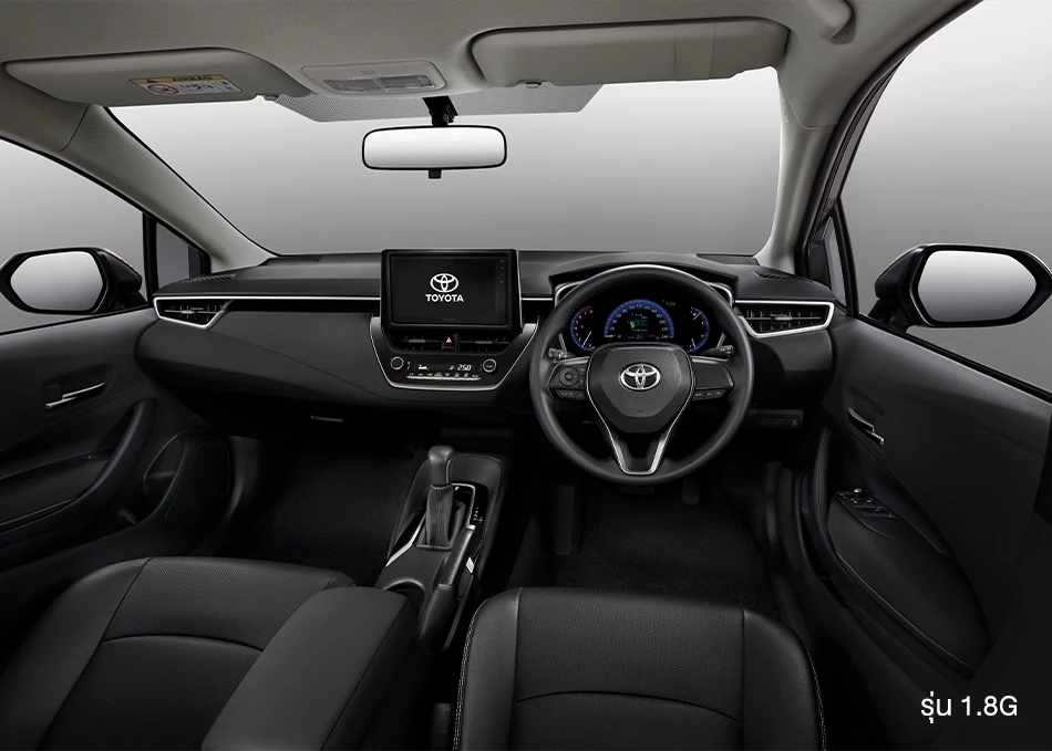 Corolla Altis: Black interior 1.8G
