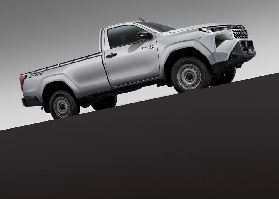Hilux Travo Standard Cab 4TREX: ระบบช่วยออกตัวบนทางลาดชัน HAC (Hill-start Assist Control)
ช่วยหน่วงการปล่อยเบรกหลังจากถอนเท้าออกจากแป้นเบรก
เพื่อป้องกันรถไหลลงขณะออกตัวบนทางลาดชัน