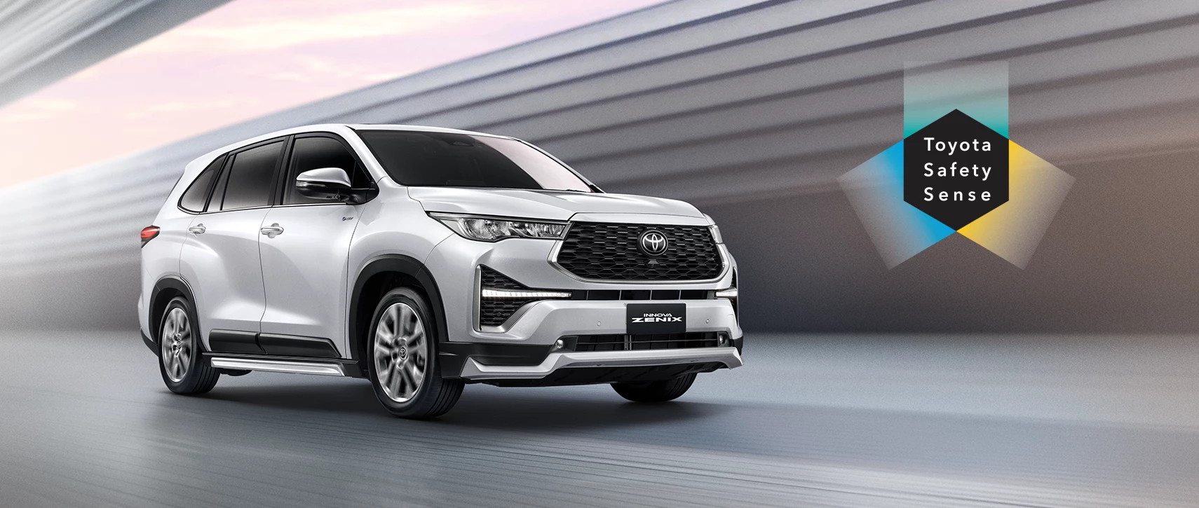 Innova Zenix: TOYOTA TRUSTED HEV | TOYOTA SAFETY SENSE