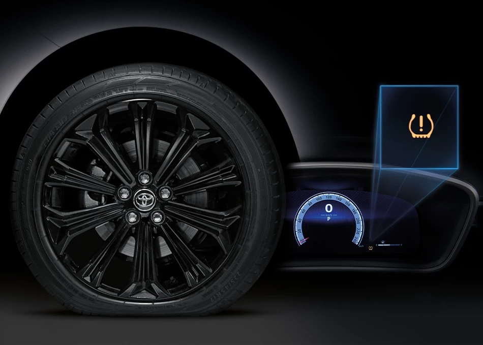 Corolla Altis: Tire Pressure Monitoring System (TPMS)