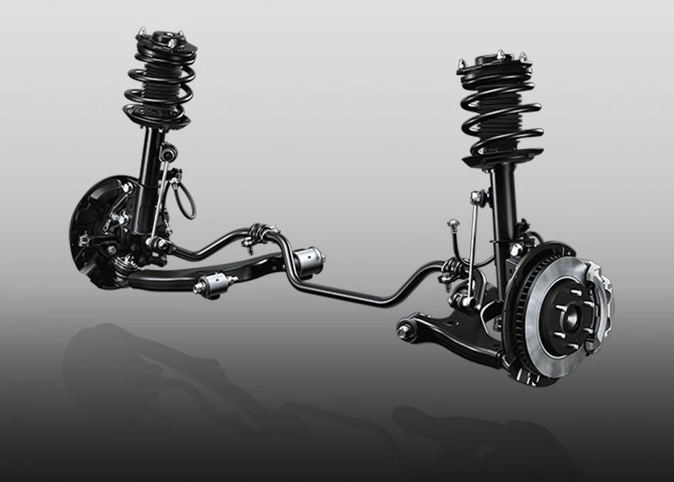 Majesty: ด้านหน้าแบบแมคเฟอร์สันสตรัทและเหล็กกันโคลง