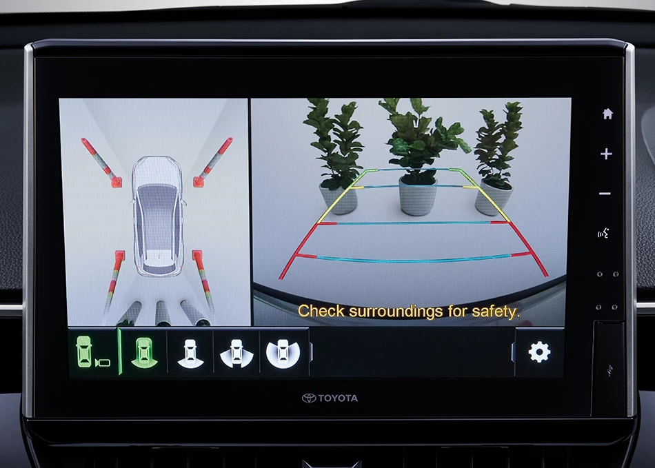 Corolla Cross GR Sport: PANORAMIC VIEW MONITOR (PVM)