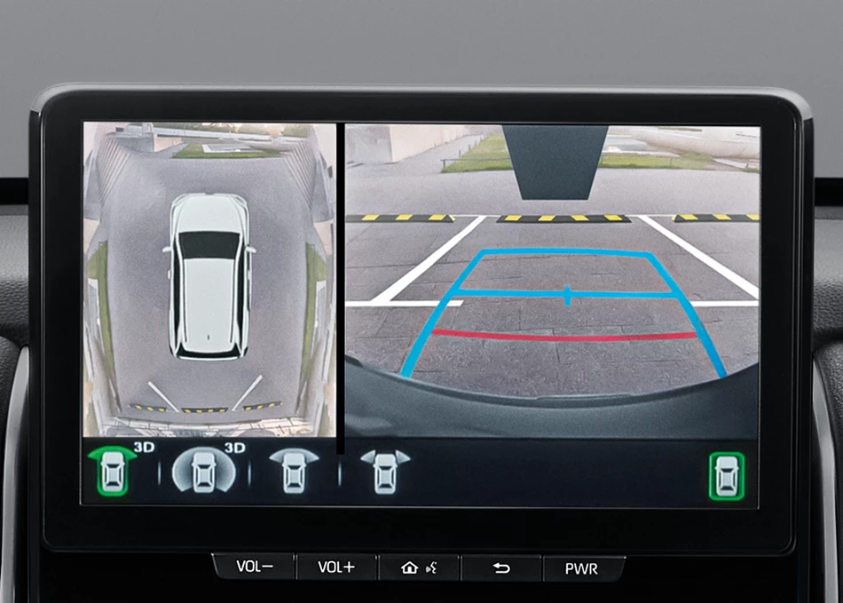 Innova Zenix: กล้องมองรอบคัน PVM (Panoramic View Monitor)