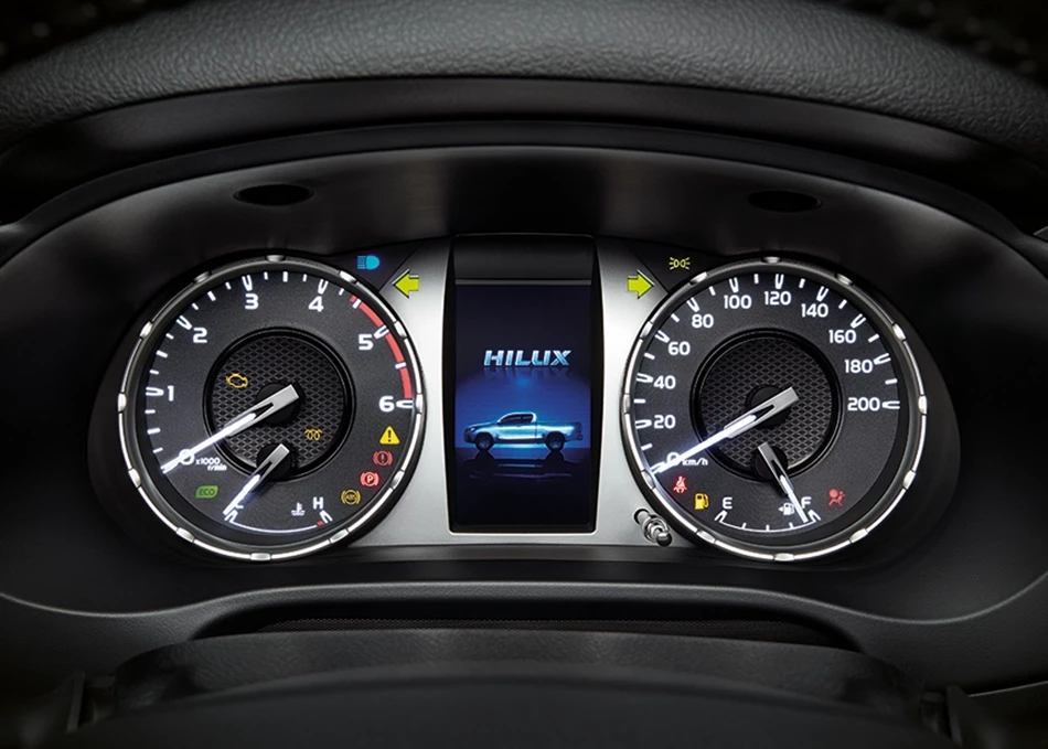 Hilux Revo Z Edition: จอแสดงผลข้อมูลการขับขี่ TFT
คมชัด สวยงาม อ่านง่าย